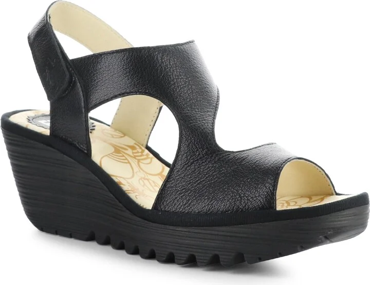 Yox Slingback Platform Wedge Sandal