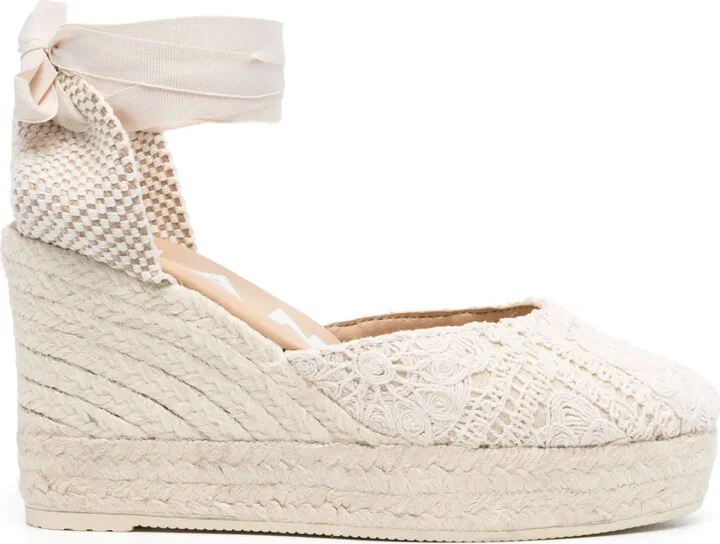 Yucatán 100mm wedge espadrilles