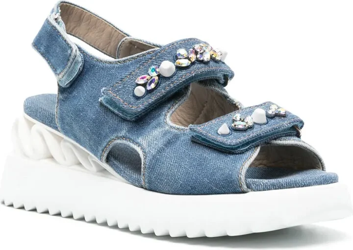 Yui denim sandals - Image 2