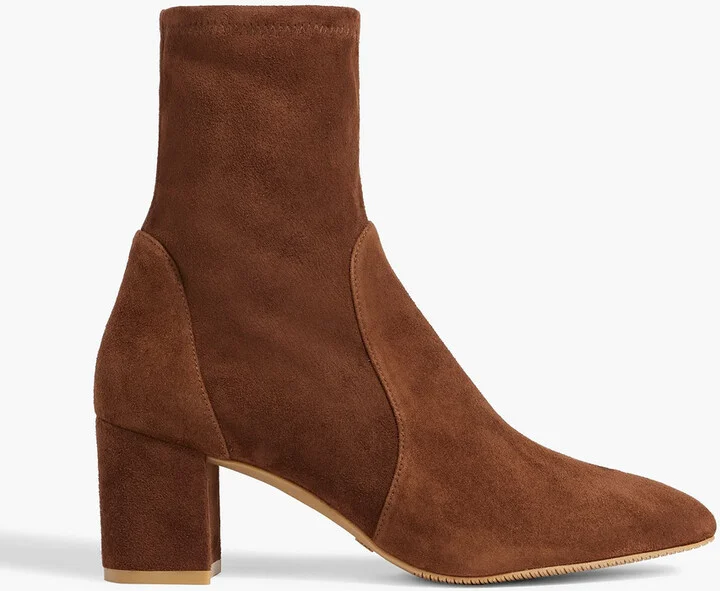 Yuliana 60 stretch-suede ankle boots