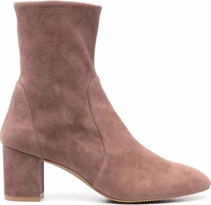 Yuliana 60mm suede ankle boots