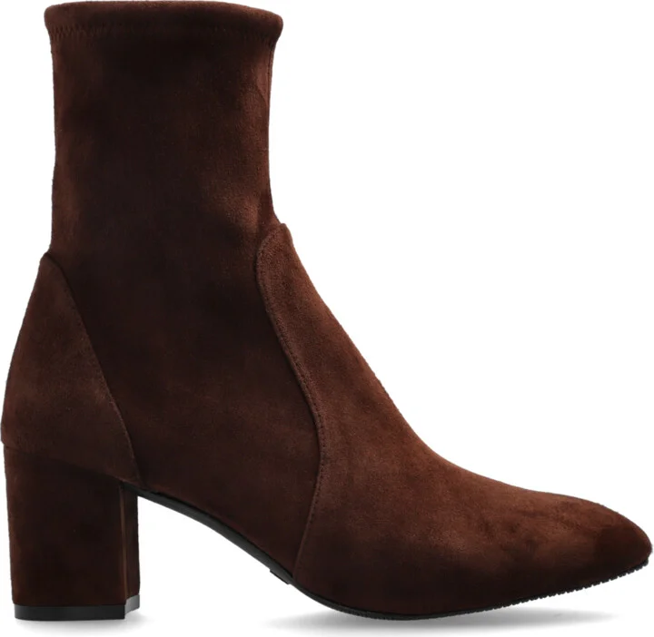 "Yuliana" Ankle Boots, , - Brown