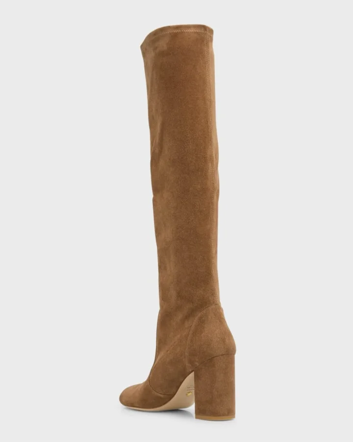Yuliana Suede Knee Boots - Image 2