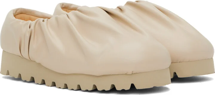 YUME YUME Beige Camp Loafers - Image 4
