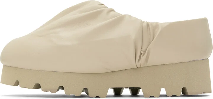 YUME YUME Beige Camp Loafers - Image 3