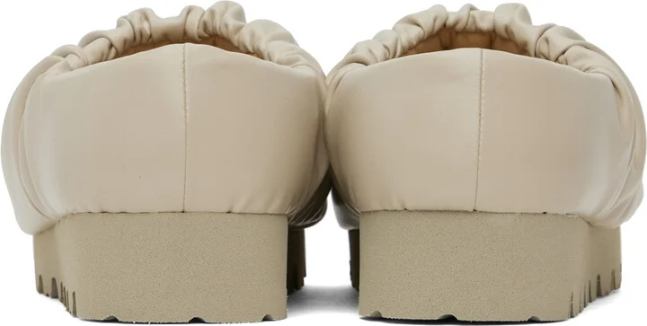 YUME YUME Beige Camp Low Slip-On Loafers - Image 2