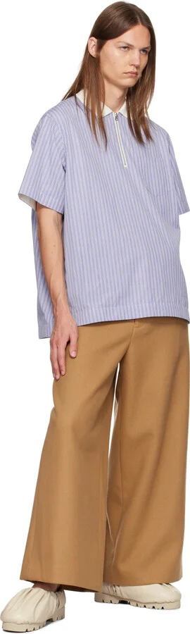 YUME YUME Beige Camp Low Slip-On Loafers - Image 5
