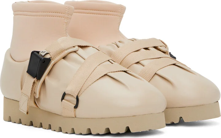 YUME YUME Beige Camp Mid Boots - Image 4