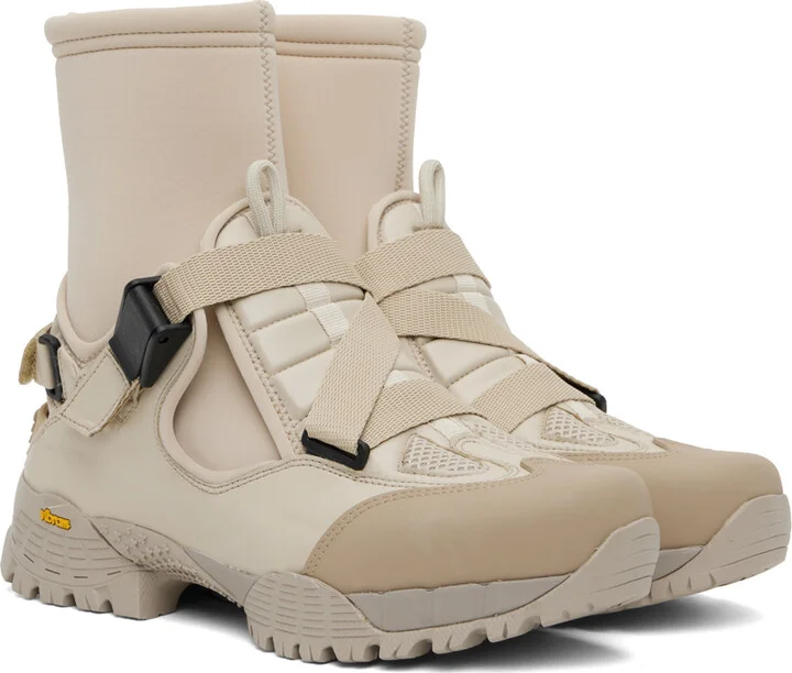 YUME YUME Beige Cloud Walker Sneakers - Image 4