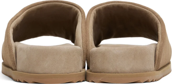 YUME YUME Beige Finn Slider Sandals - Image 2