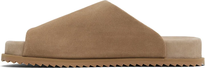YUME YUME Beige Finn Slider Sandals - Image 3