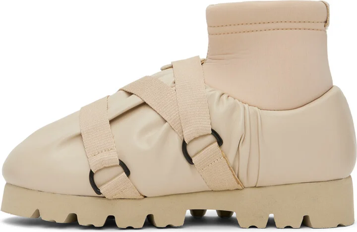 YUME YUME Beige Nawa Camp Boots - Image 3
