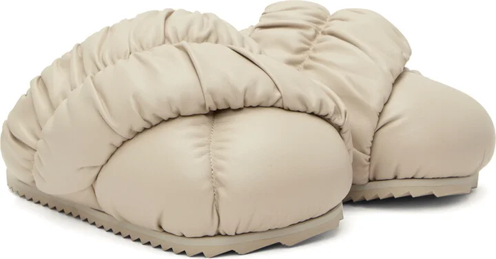 YUME YUME Beige Tent Mules - Image 4