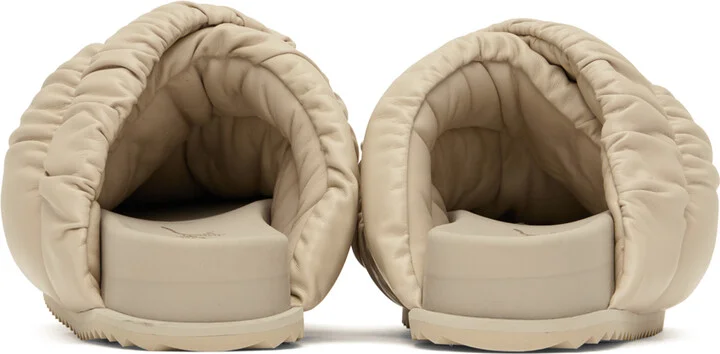 YUME YUME Beige Tent Slides - Image 2