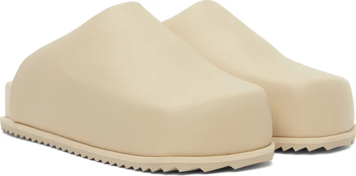 YUME YUME Beige Truck Slide Loafers - Image 4