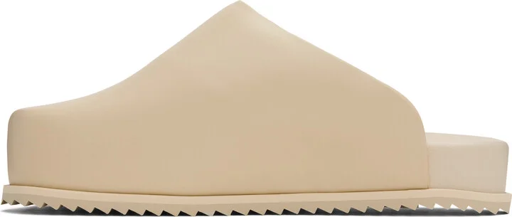 YUME YUME Beige Truck Slides - Image 3