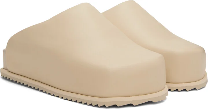 YUME YUME Beige Truck Slides - Image 4