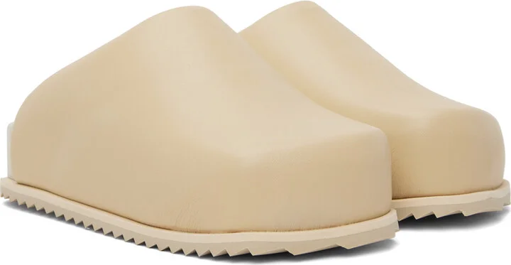 YUME YUME Beige Truck Slides - Image 4