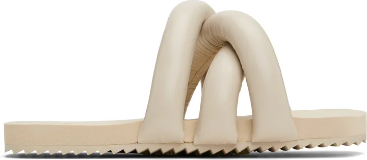YUME YUME Beige Tyre Slides