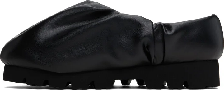 YUME YUME Black Camp Low Loafers - Image 3