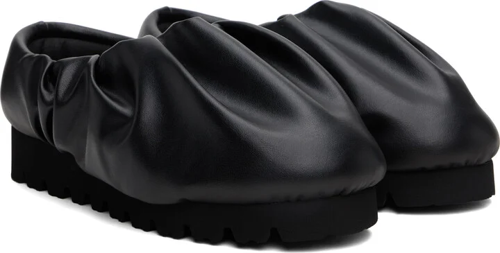 YUME YUME Black Camp Low Loafers - Image 4