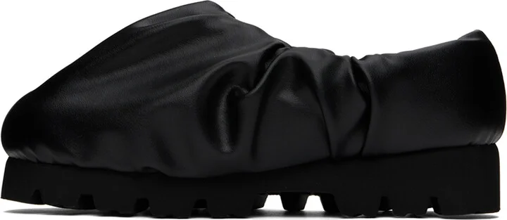 YUME YUME Black Camp Low Slip-On Loafers - Image 3