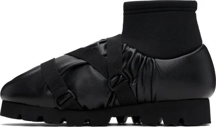 YUME YUME Black Camp Mid Sneakers - Image 3