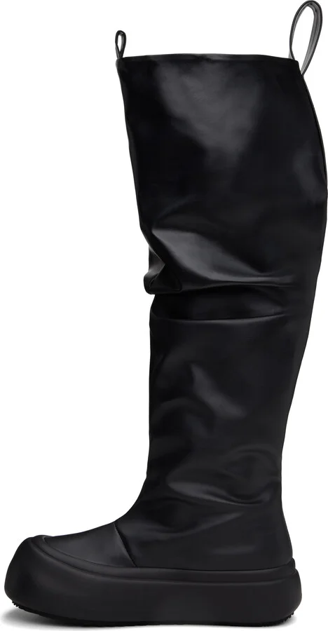 YUME YUME Black Fisherman Tall Boots - Image 3