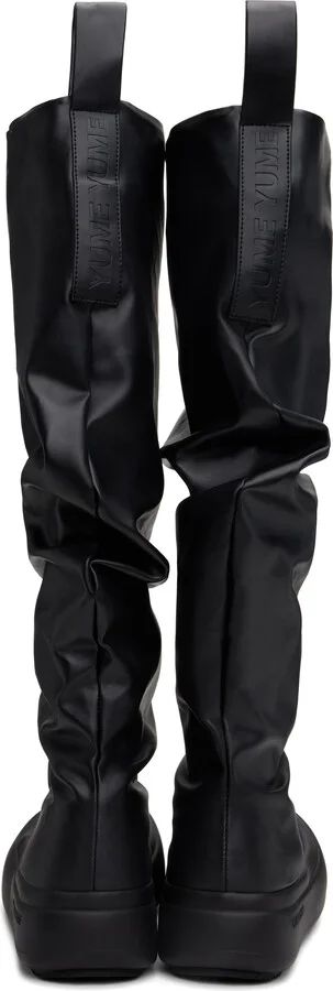 YUME YUME Black Fisherman Tall Boots - Image 2