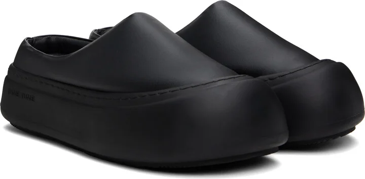 YUME YUME Black Goofy Slip-on Loafers - Image 4
