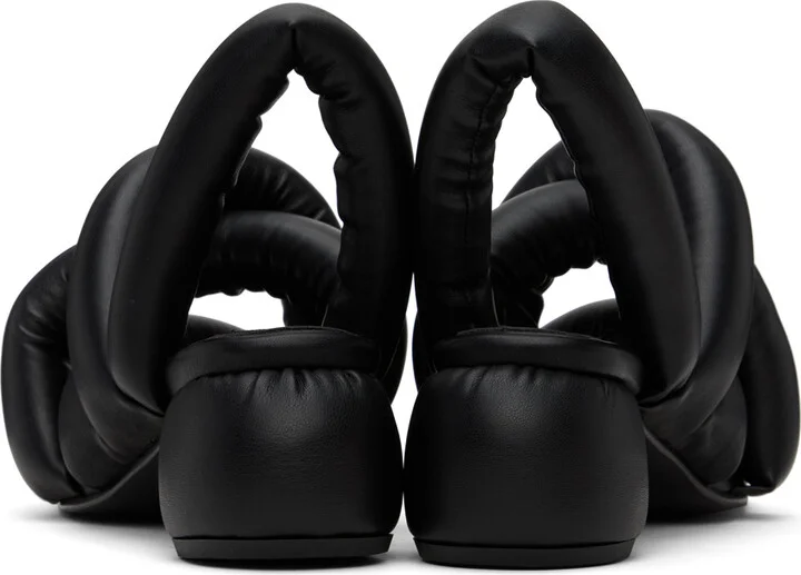 YUME YUME Black Henrik Vibskov Edition Sausage Heeled Sandals - Image 2