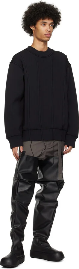 YUME YUME Black High Fisherman Boots - Image 5