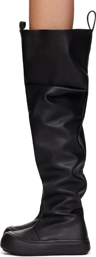 YUME YUME Black High Fisherman Boots - Image 3