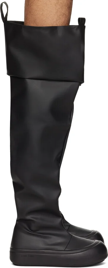 YUME YUME Black High Fisherman Boots