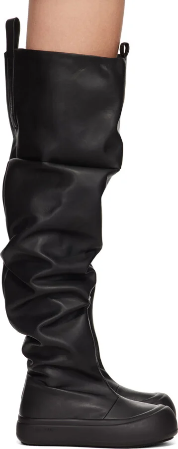 YUME YUME Black High Fisherman Boots