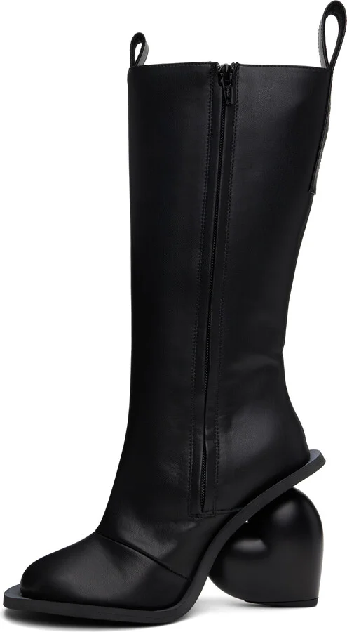 YUME YUME Black Love Tall Boots - Image 3