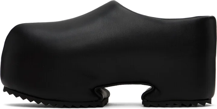 YUME YUME Black Pointed Clogs - Image 3