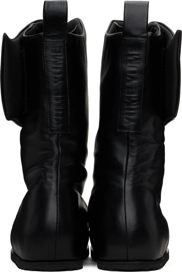 YUME YUME Black Truck Boots - Image 2