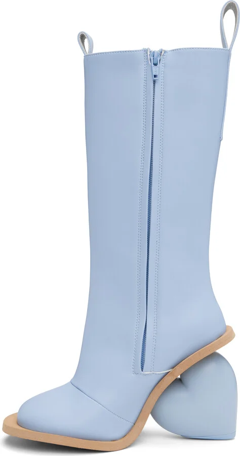 YUME YUME Blue Love Tall Boots - Image 3
