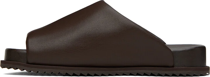 YUME YUME Brown Finn Slides - Image 3