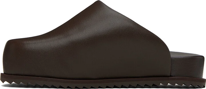YUME YUME Brown Truck Mules - Image 3