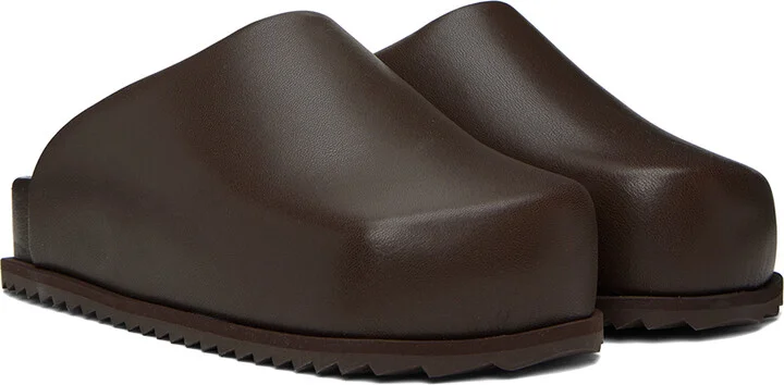 YUME YUME Brown Truck Mules - Image 4