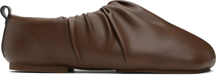 YUME YUME Brown Wrinkle Loafers