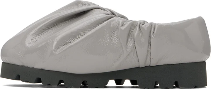 YUME YUME Gray Camp Low Slip-On Loafers - Image 3