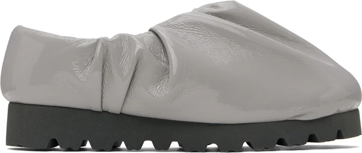 YUME YUME Gray Camp Low Slip-On Loafers