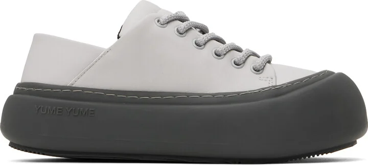 Grey Vegan Leather