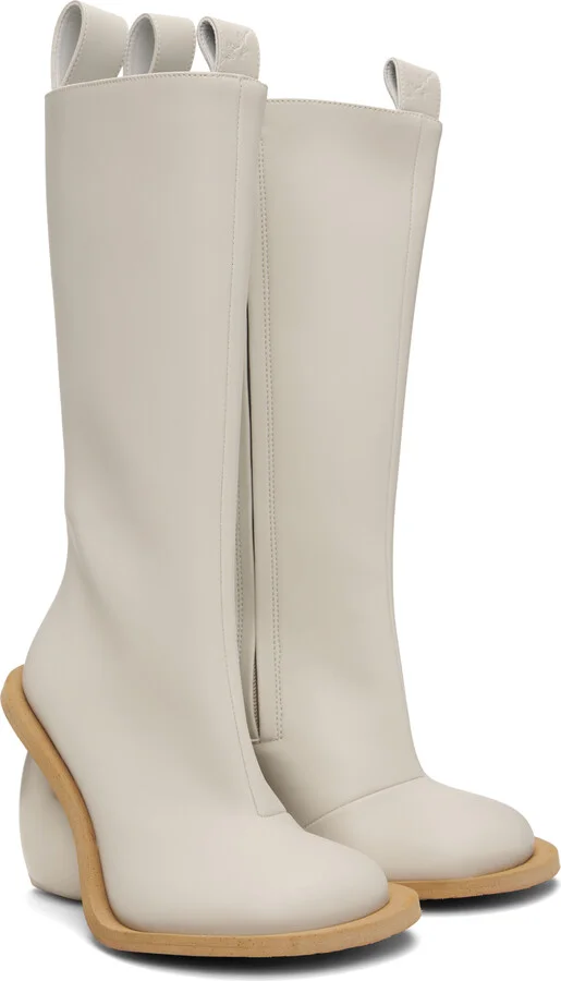 YUME YUME Gray Love Tall Boots - Image 4