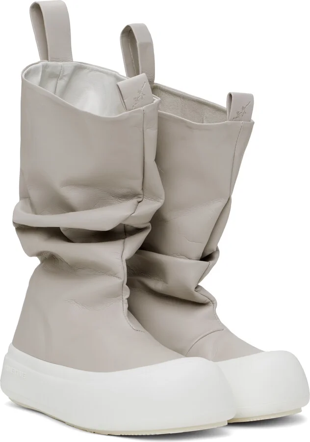 YUME YUME Gray Low Fisherman Boots - Image 4