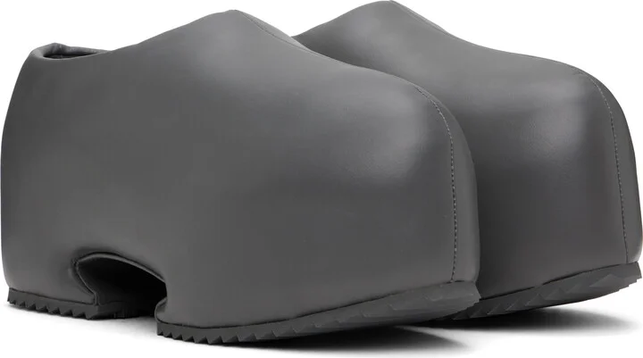 YUME YUME Gray Platform Clogs - Image 4