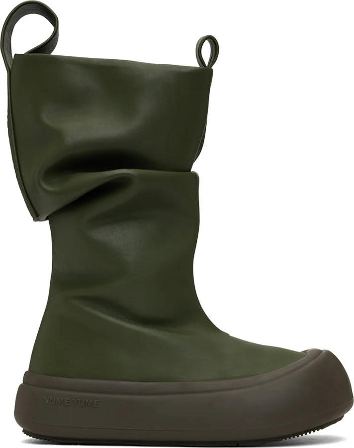 YUME YUME Green Low Fisherman Boots